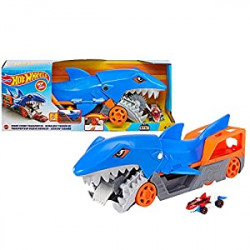Hot Wheels Shark Chomp Transporter Playset