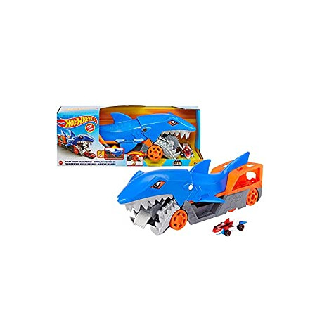 Hot Wheels Shark Chomp Transporter Playset