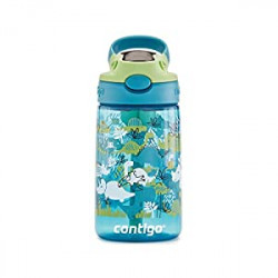 Kids Water Bottle with Redesigned AUTOSPOUT Straw, 14 oz