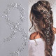 Hair Accessories 100cm Long Hair Piece for Bride