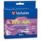 Verbatim DVD+R DL 8.5GB 8X AZO with Branded Surface - 5pk