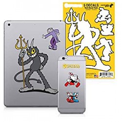 Controller Gear Cuphead - Character Tech Decal Pack - The Devil Xbox