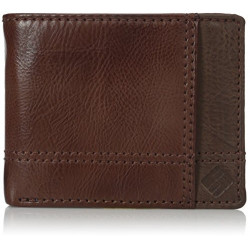 Columbia Men's Leather Traveler Wallet