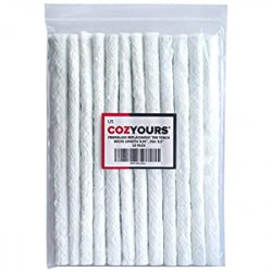 Replacement Fiberglass Wicks (12-Pack, 1/2 х 9.85 Inches)