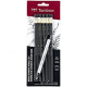Tombow 61002 MONO Drawing Pencil Set, Combo 6-Pack