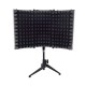 Isolation Recording Booth Shield - 2" Thick Foldable Studio Microphone Dampening Filter
