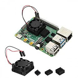Raspberry Pi 4 Model B CPU HeatSinks Single Cooling Fan