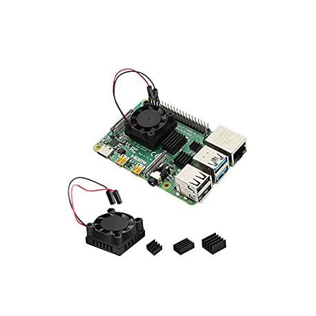 Raspberry Pi 4 Model B CPU HeatSinks Single Cooling Fan