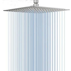 High Pressure Square Shower Head 12 Inches Large