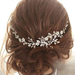 Wedding Flower Hair Vine Bridal Leaf