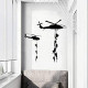 Helicopter Army Soldier Wall Stickers Vinyl Wall Art Decals