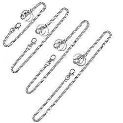 4 Pieces Wallet Chain Pants Chain Pocket Chain Jeans Chain