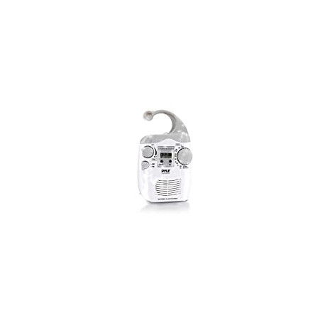 Hanging Waterproof Shower Clock Radio - Wireless Mini
