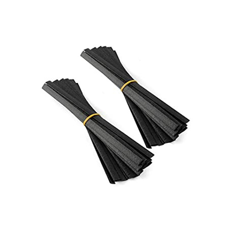 Flat Ribbon - PolyPlaz Black (40 pack)