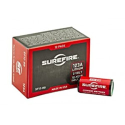 Pack 2 of SureFire SF12-BB Boxed Batteries, (12 Pack)