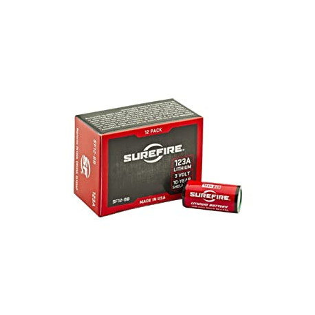Pack 2 of SureFire SF12-BB Boxed Batteries, (12 Pack)
