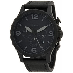 Fossil Men's Nate Stainless Steel Quartz Chronograph Watch