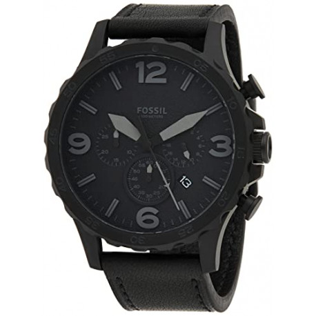 Fossil Men's Nate Stainless Steel Quartz Chronograph Watch