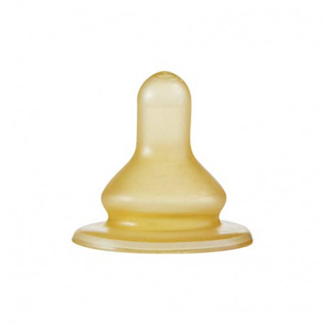 Latex Baby Bottle Nipples, 6 Pack