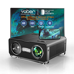 YABER V10 5G WiFi Bluetooth Projector 9500L Full HD Native