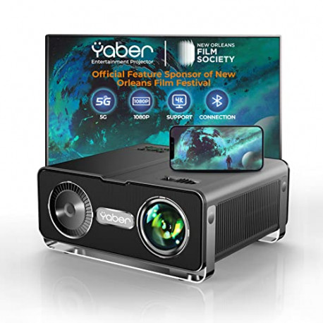 YABER V10 5G WiFi Bluetooth Projector 9500L Full HD Native