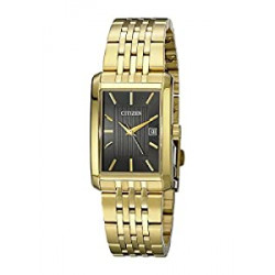 Quartz Mens Watch, Stainless Steel, Classic, Gold-Tone (Model: BH1673-50E)