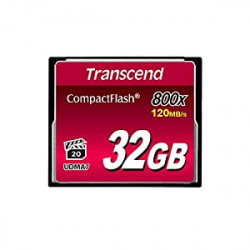 32GB CompactFlash Memory Card 800x (TS32GCF800)