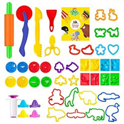 48-Piece Play Dough Tools for Kids Playdough Set