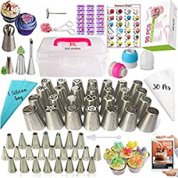 90PCs Russian Piping Tips Complete Set-Cake