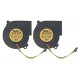 GAMMA28 24V .15A Squirrel Cage Fan with Wired Lead - 2 Pack