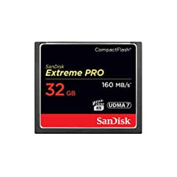SanDisk 32GB Extreme PRO CompactFlash Memory