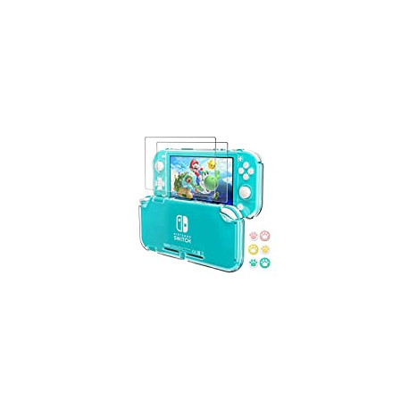 Clear Case Compatible with Nintendo Switch Lite Protective , with 2-Pack