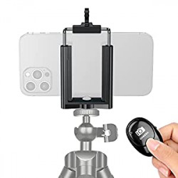 Phone Tripod Holder and Wireless Remote Control Adapter