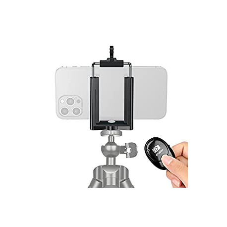 Phone Tripod Holder and Wireless Remote Control Adapter