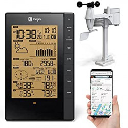 -in-1 Indoor/Outdoor Weather Station Remote Monitoring System w/PC Connect