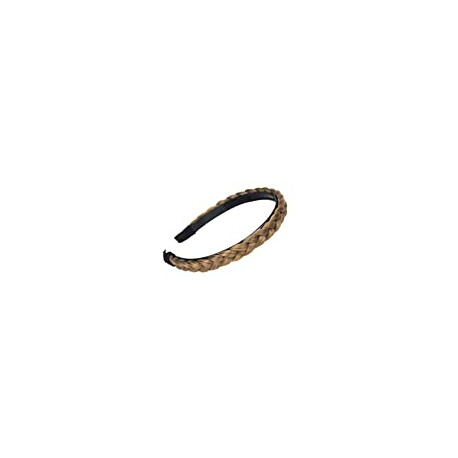 Wide Braided Headband with Teeth Hair Hoop Braid