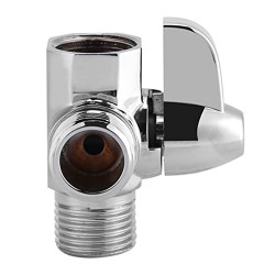 G1/2" Brass 3-Way Shower Head Diverter Valve