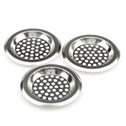 Kitchen and bathroom sink strainer stainless steel Set 3