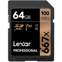 Lexar Professional 64GB 667X SDXC UHS-I