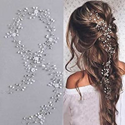 100cm Long Hair Piece for Bride and Bridesmaids HV-25