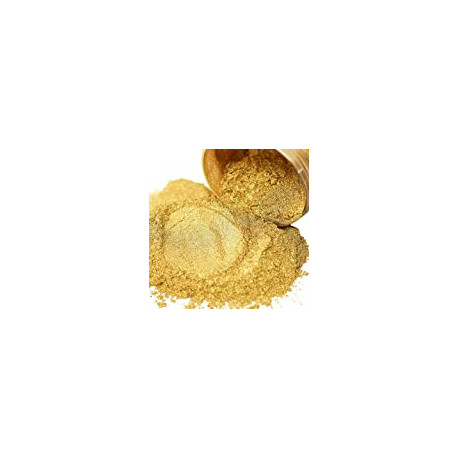 1848 Gold Mica Powder for Epoxy Resin, Huge 100g Jar