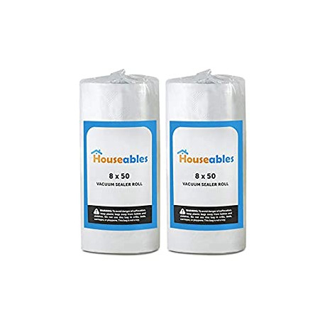Vacuum Sealer Bags, Sous Vide Rolls, Two (2)