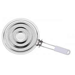 Heat Diffuser Reducer Flame Guard Simmer Plate, Stainless Steel, 8.25 x 15.75-inches