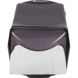 Dispenser, 550 Capacity, 8" Width x 7-1/4" Height x 15-3/4" Depth, Black Pearl