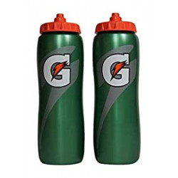 Gatorade 32 Oz Squeeze Water Sports Bottle - Pack of 2