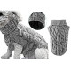 Small Medium Large Dog Puppy Cat (XL, Grey)