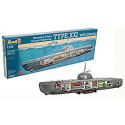 U-Boat XXI Type w. Interieur Model Kit
