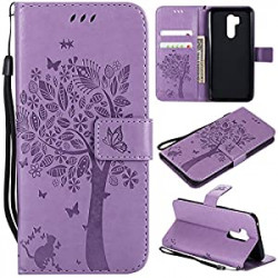 LG G7 Wallet Case with Screen Protector