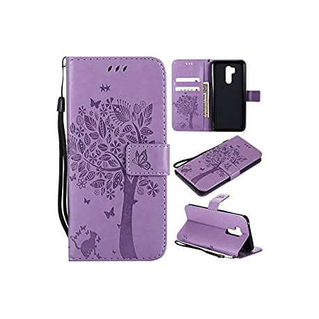 LG G7 Wallet Case with Screen Protector