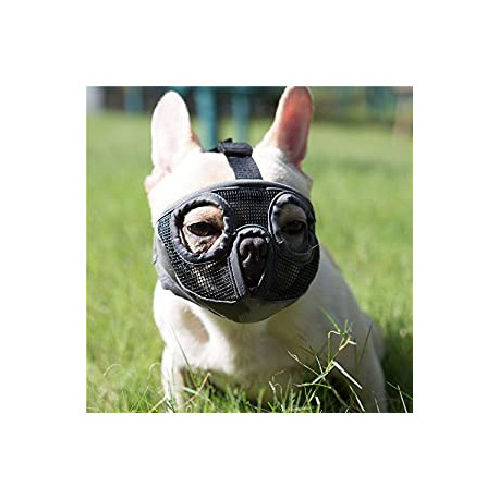 Short Snout Dog Muzzle- Adjustable